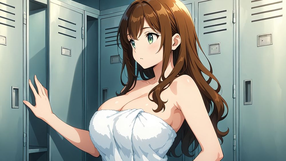 爆乳スク水姉妹が顧問教師と淫らな特別トレーニング【4K】 - サンプル画像 9