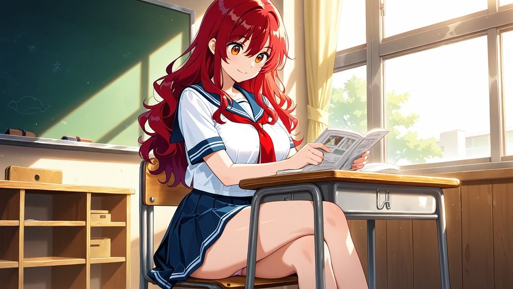 【4K】真っ白スク水の爆乳姉妹が水泳コーチに蕩かされて孕ませ交尾 - サンプル画像 3