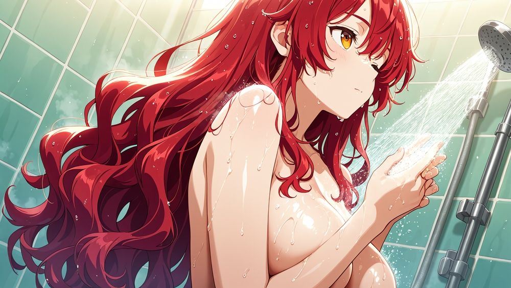 【4K】真っ白スク水の爆乳姉妹が水泳コーチに蕩かされて孕ませ交尾 - サンプル画像 9