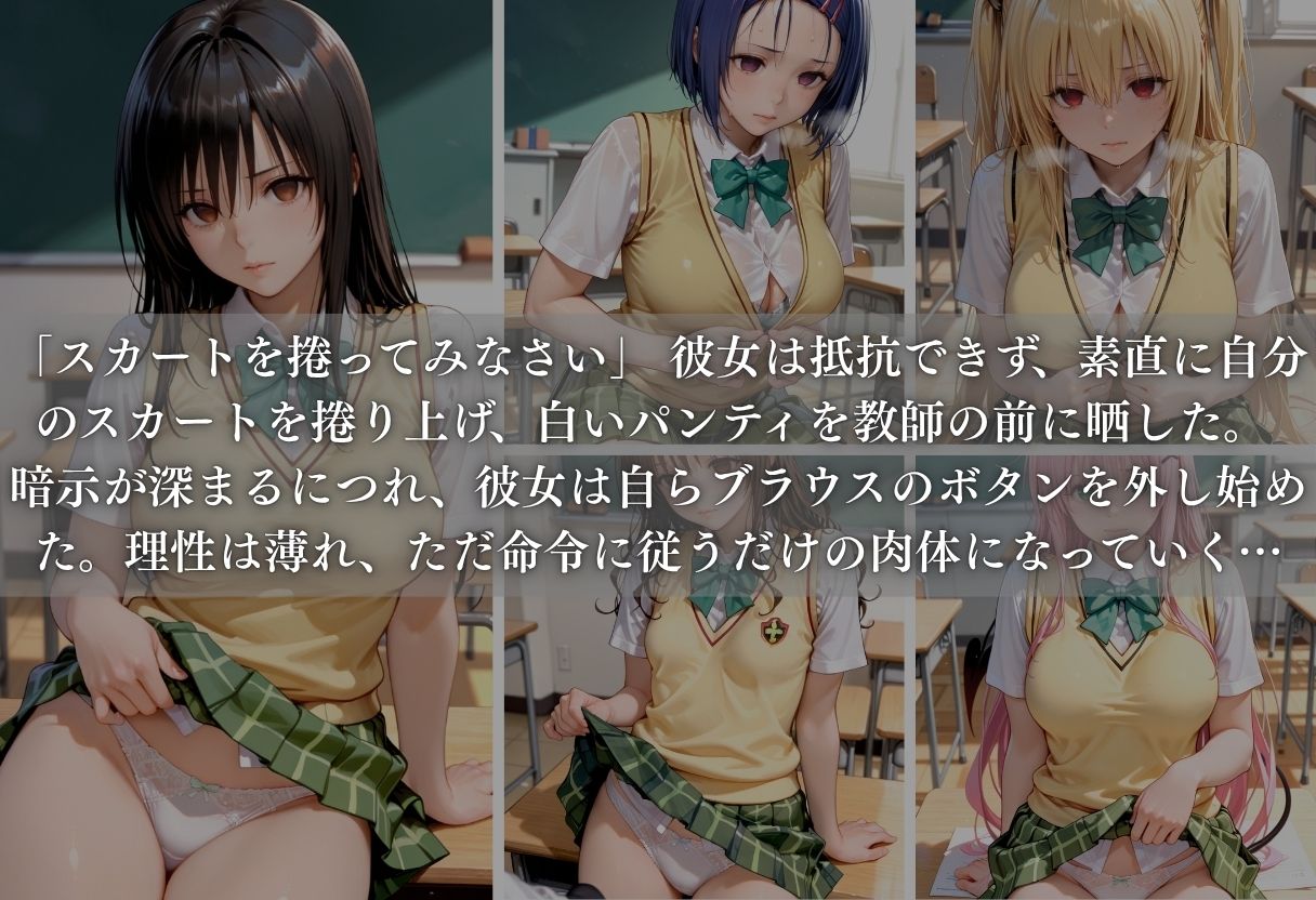 キモ教師の催●肉便器化計画 ー優等生女子○生が教室で完全快楽堕ち- - サンプル画像 4