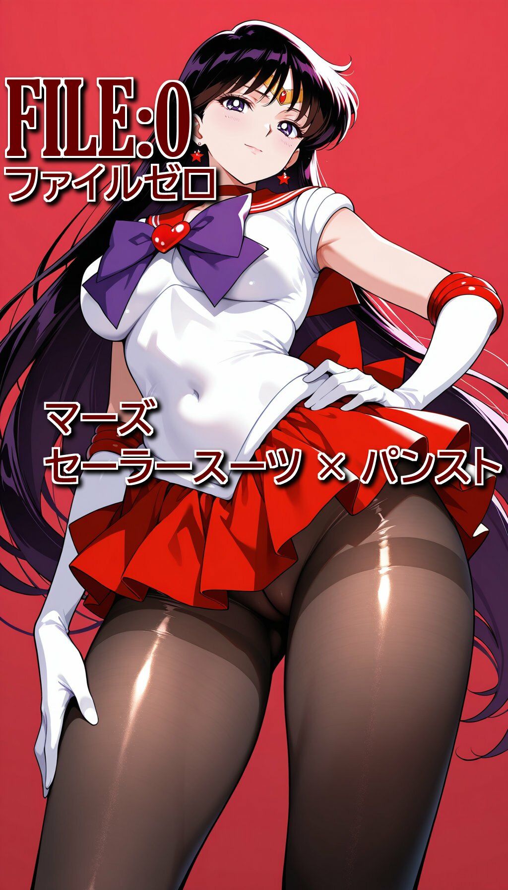 ファイルゼロ  マーズ  セーラースーツ×パンスト - サンプル画像 1