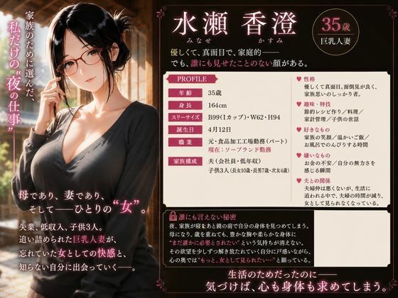 【巨乳人妻3作品合本】熟れた女の性事情 - サンプル画像 6