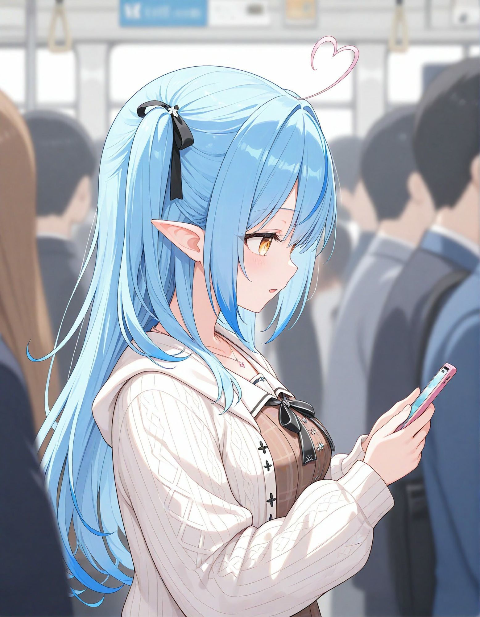 【動画付き】痴●電車 犯●れた少女 雪花ラ●ィ編 - サンプル画像 2