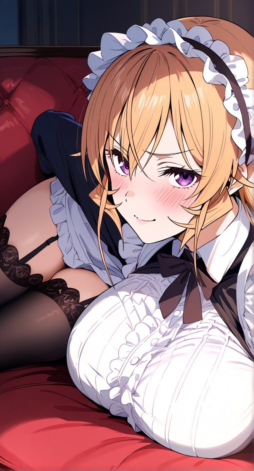 薙切えりなクラシカルメイドコレクション - サンプル画像 1