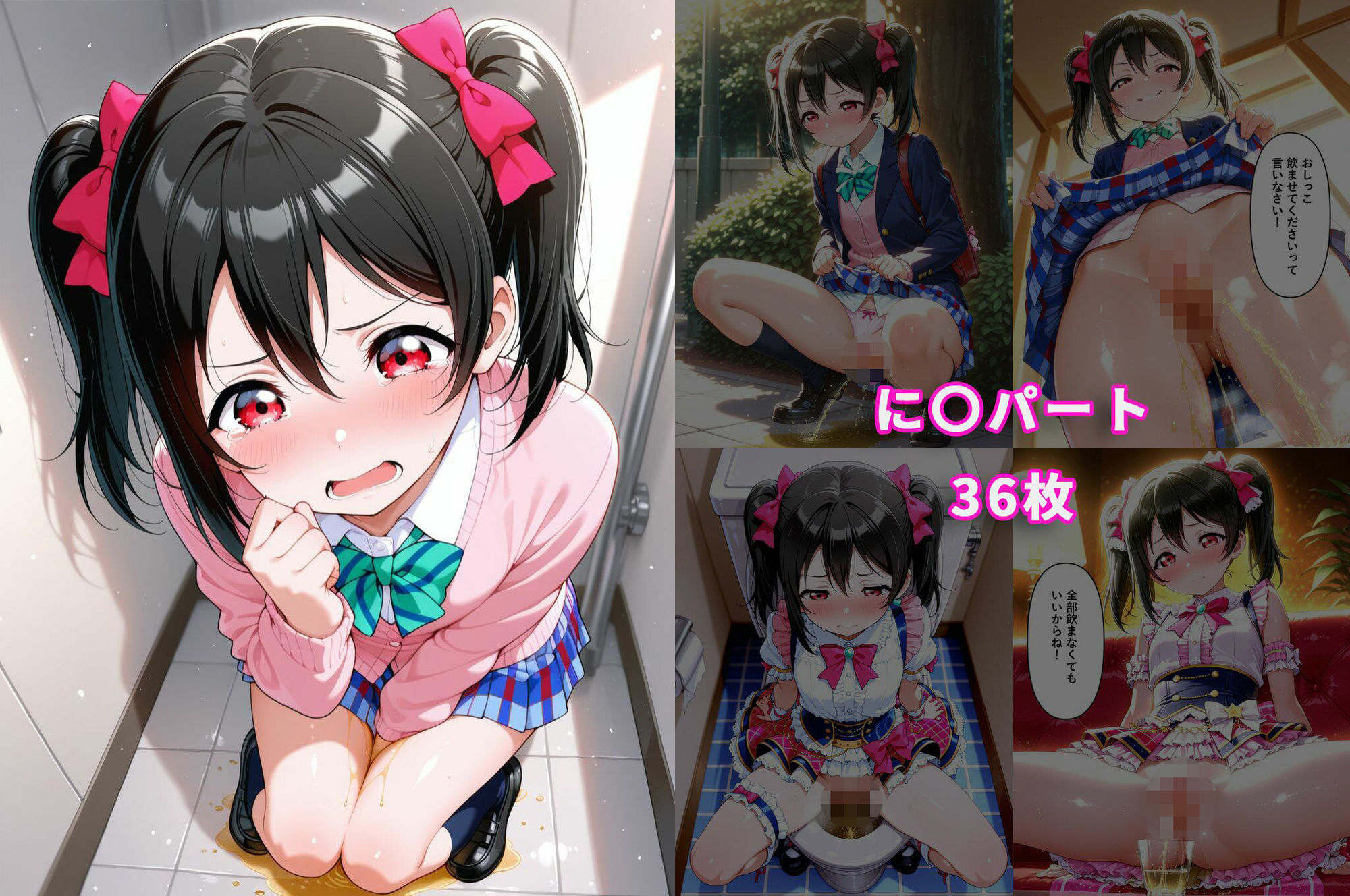 おしがまヒロイン（ラブラ〇ブ！〇’s） - サンプル画像 8