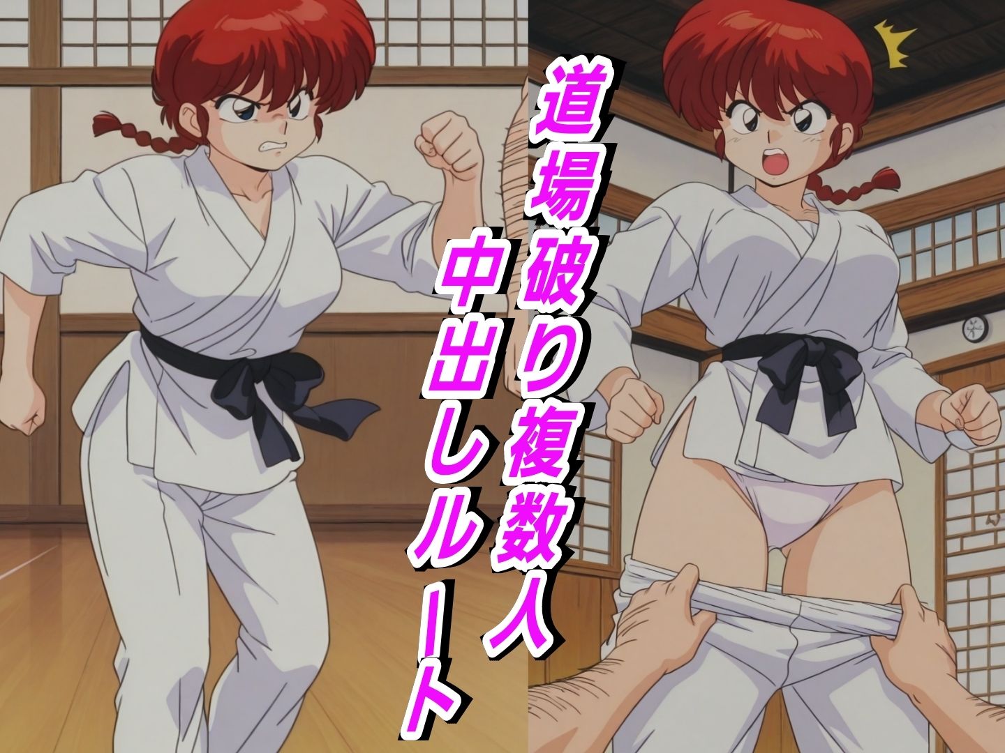 （ら●ま）強い女を負かして孕ませる - サンプル画像 2