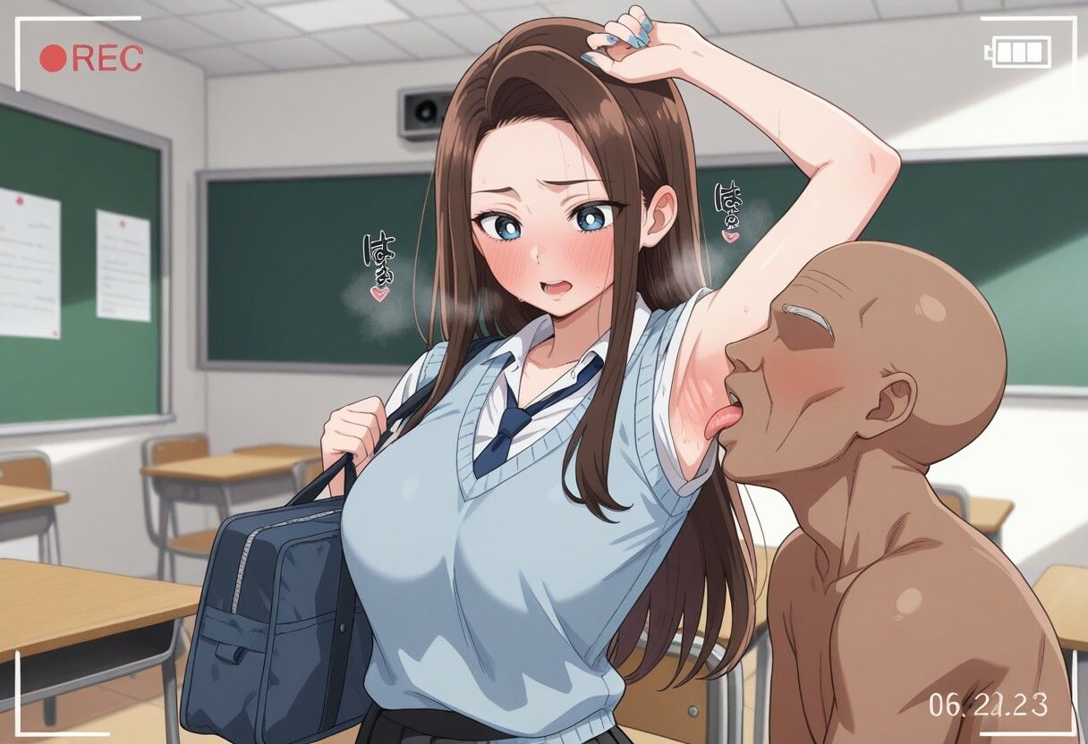オタクに凌●されるギャル - サンプル画像 9