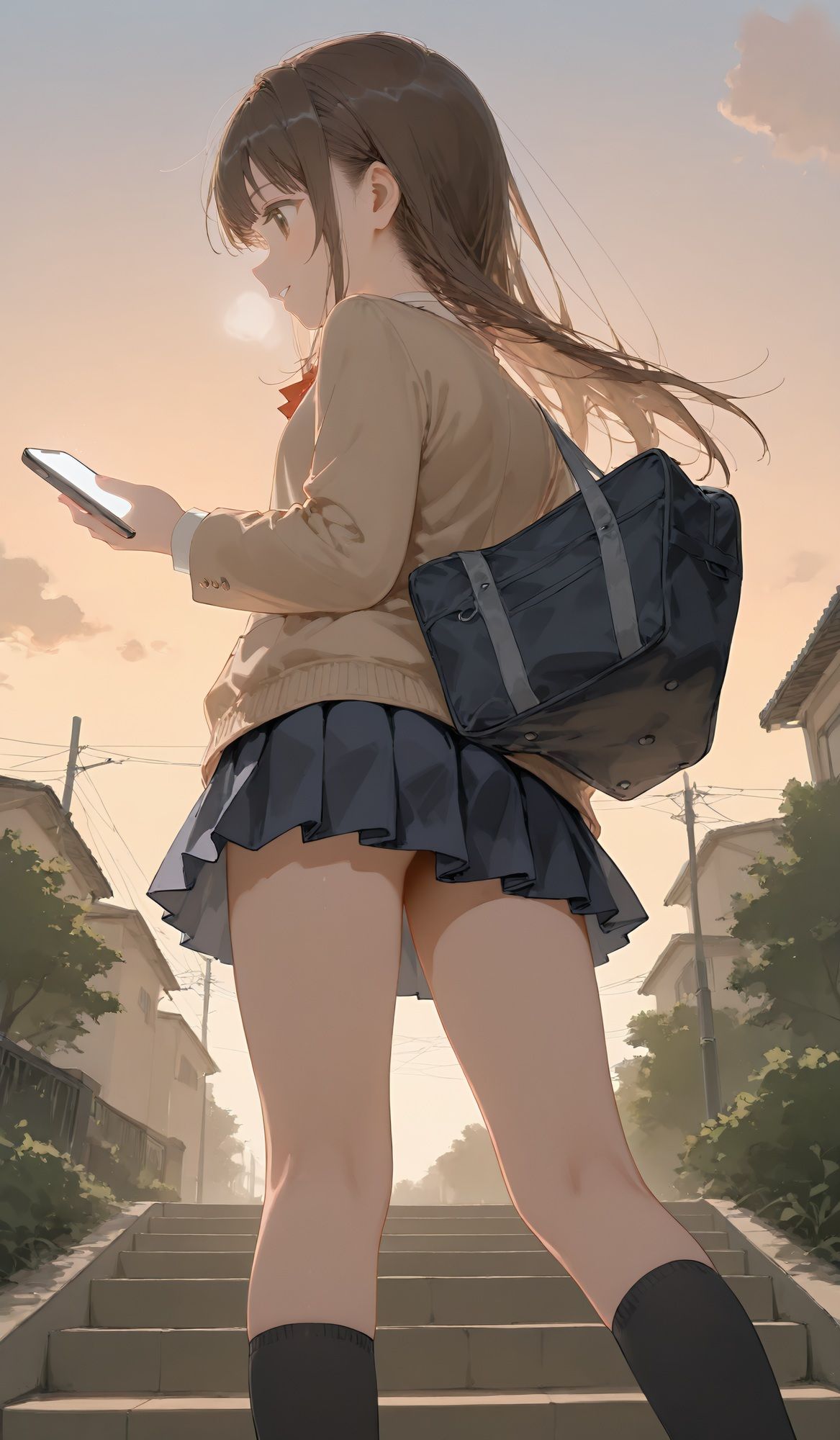 ひかがみ 登校編 - サンプル画像 2