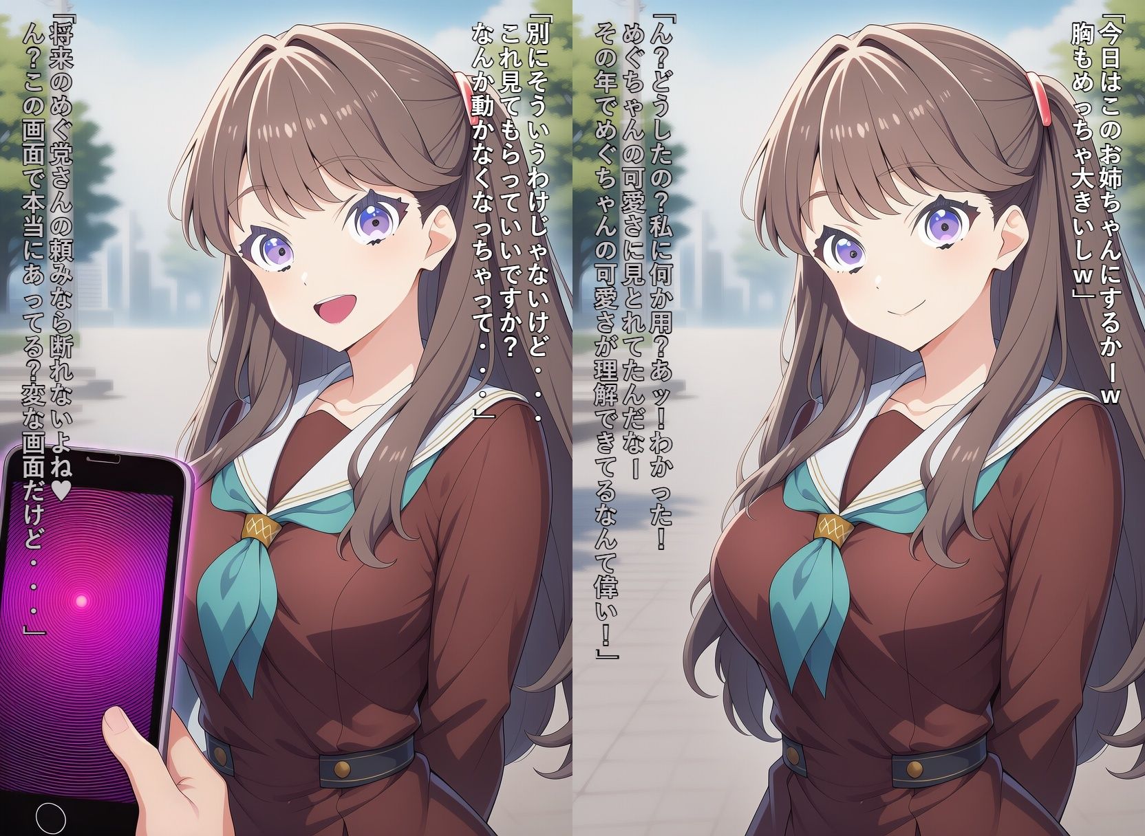 催〇アプリで人生終わらせてみたw  め〇ちゃん - サンプル画像 1