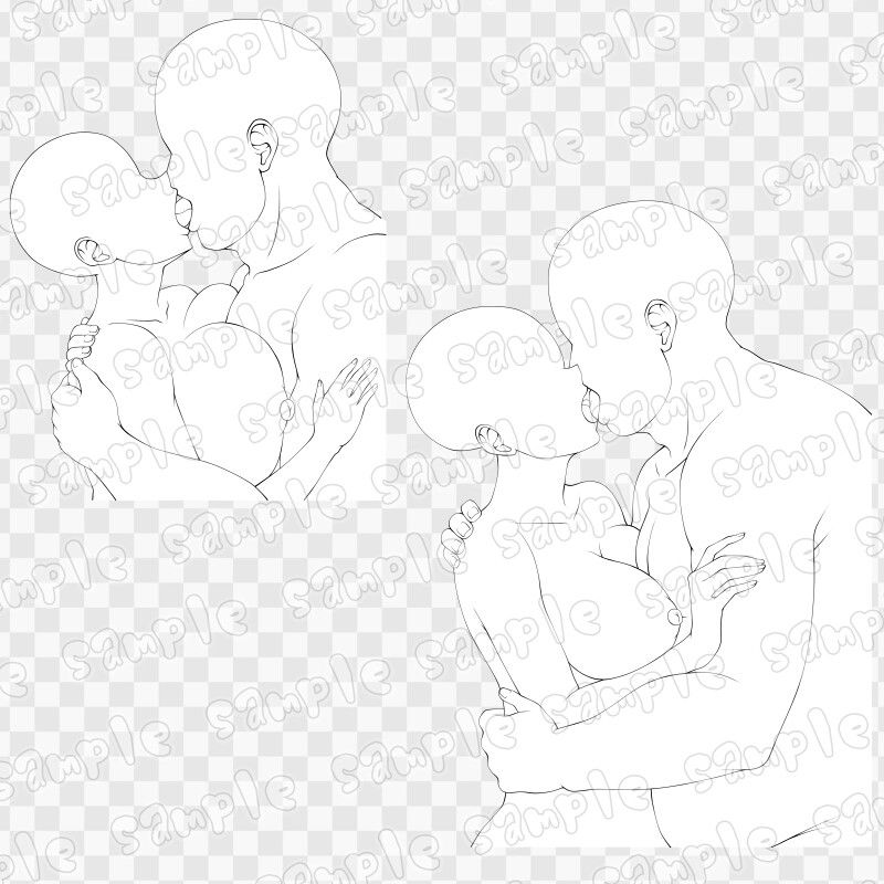 線画素材集［手］110 - サンプル画像 2
