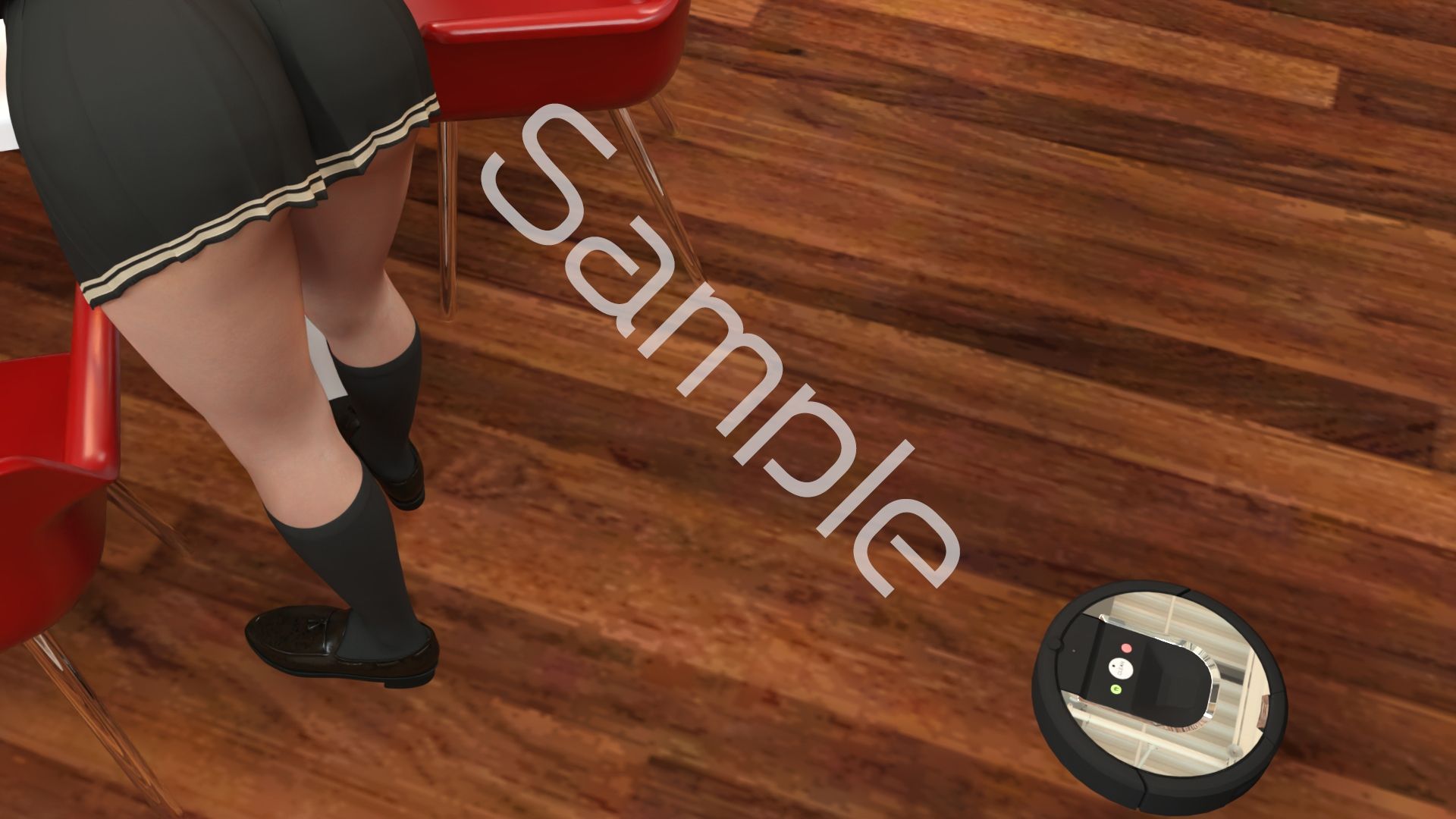 【△100】二階堂沙耶 学年1位の彼女は友人に数学でも物理でも何でも教えてあげる優しい女性。（PV07:サテン地花柄パンティ） - サンプル画像 2