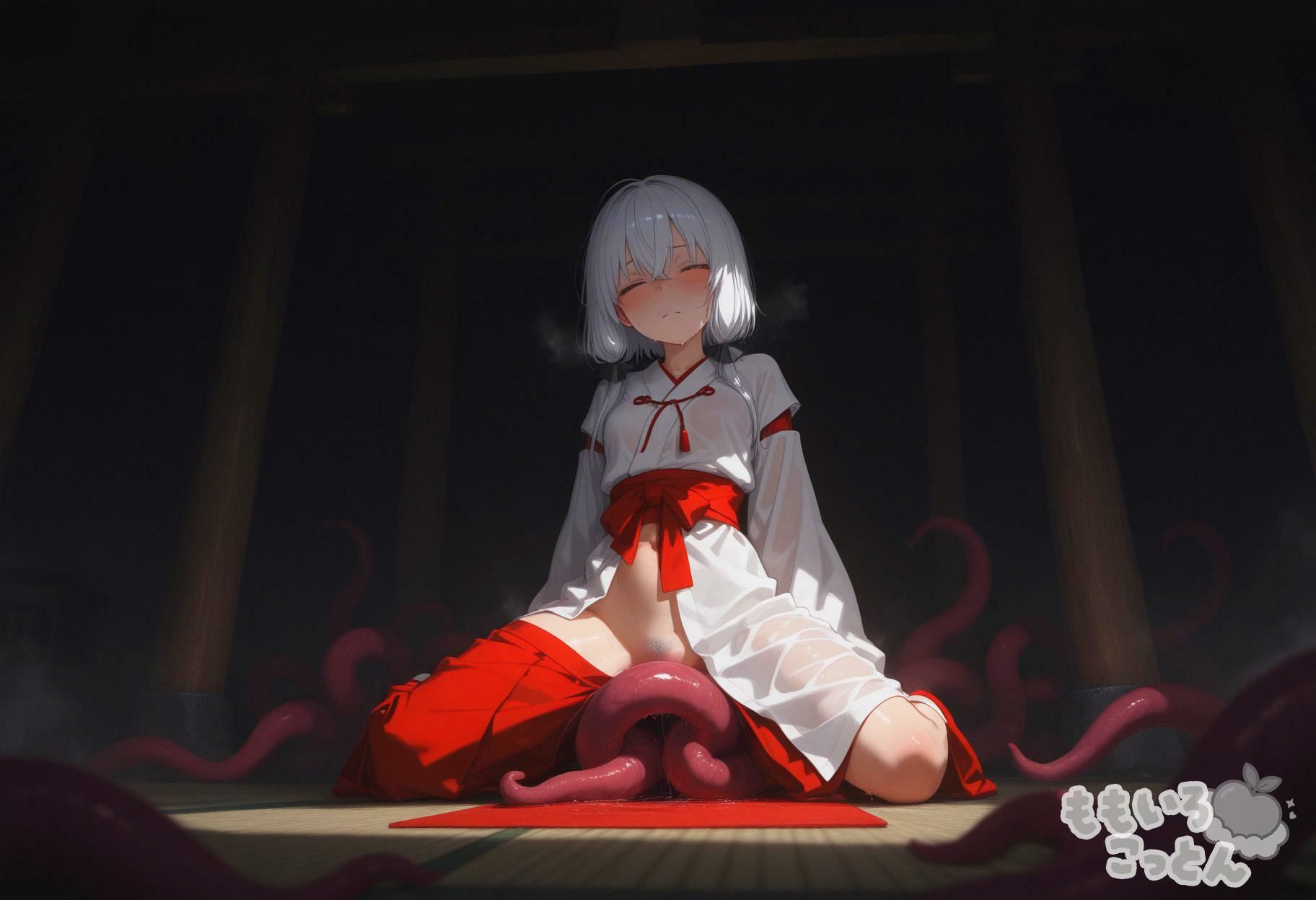 緋の神域 -奉納の儀式- - サンプル画像 2