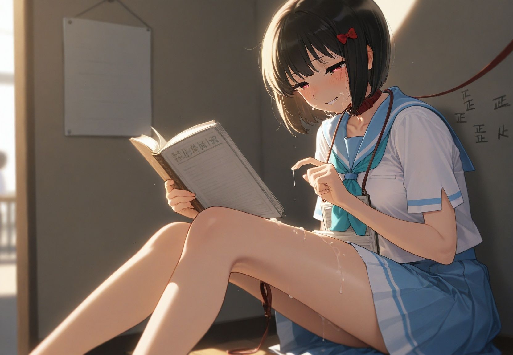 清楚JK彼女が文化祭で「全員の精液受けます」って公衆便器化www 響〇！ユーフォニアム02 - サンプル画像 6