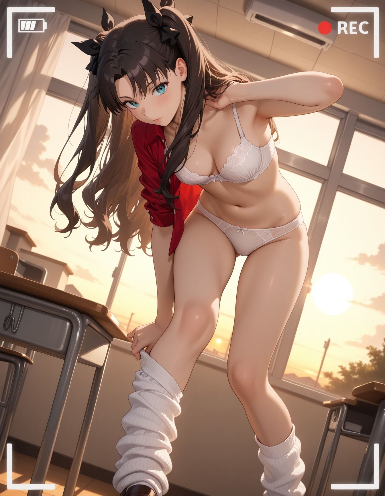 放課後の教室でキモ男に犯●れた少女 - サンプル画像 2