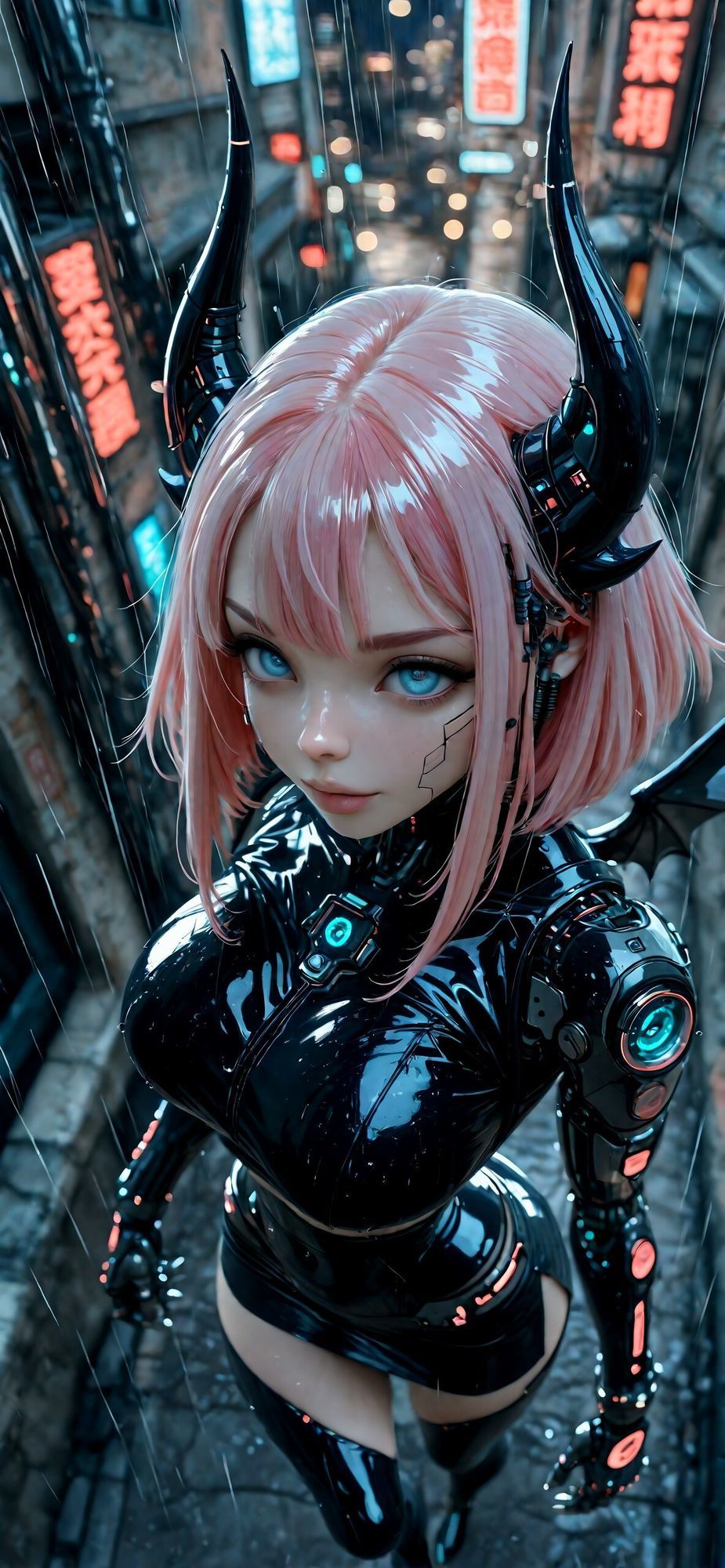 悪魔っ娘アンドロイド美麗CG集 - サンプル画像 9