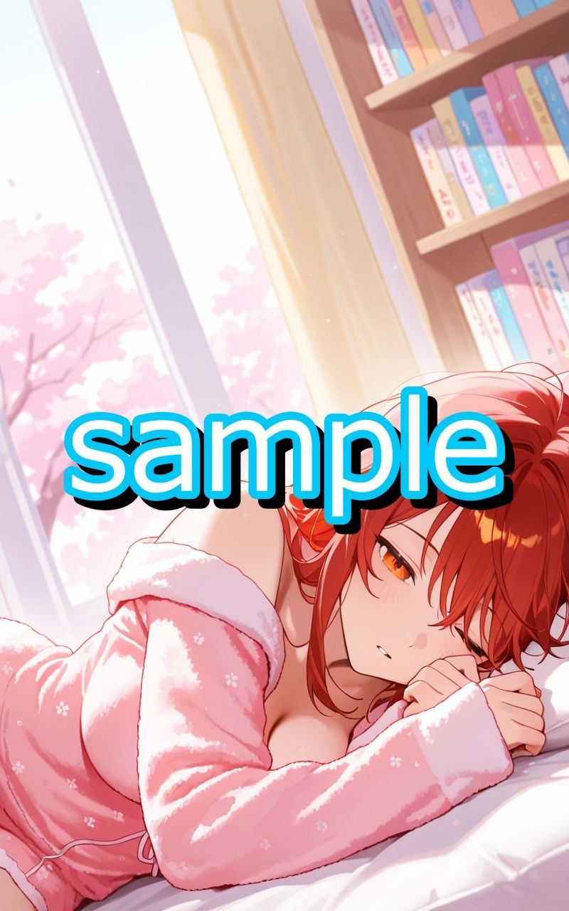 寝起きの幼馴染お姉さんといちゃラブSEXするイラスト集 - サンプル画像 1