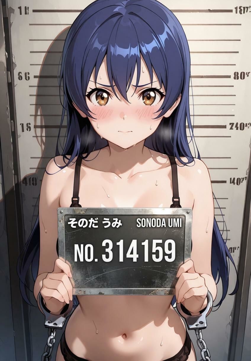 刑務所の下着女囚〜冷たい鉄格子に押しつけられ警察官に何度も中出しされる〜 ラブライブ - サンプル画像 6