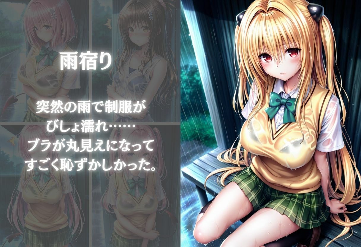 雨宿りの濡れ透け制服美少女を自宅で犯した話〜Vol.1〜 - サンプル画像 2