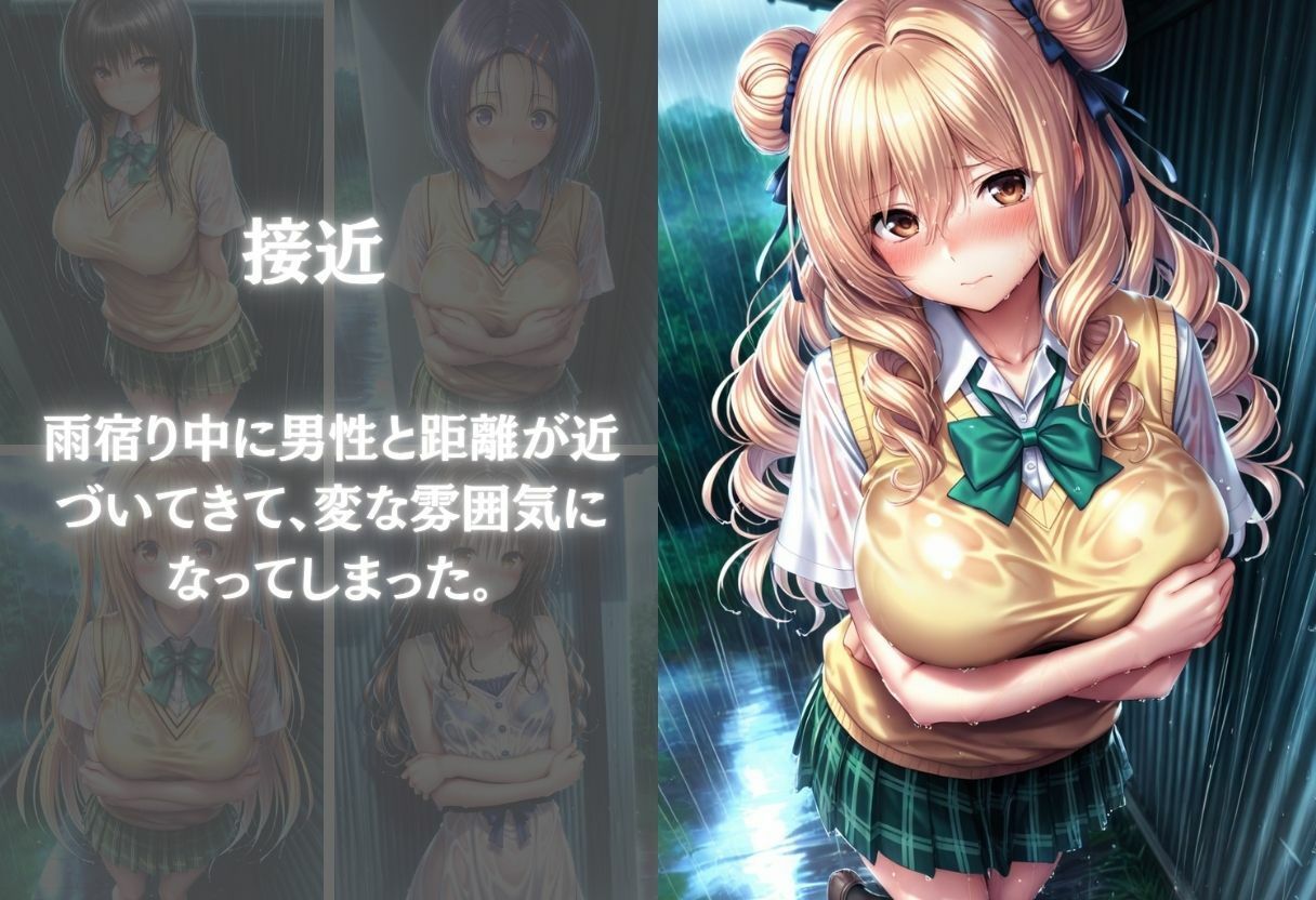 雨宿りの濡れ透け制服美少女を自宅で犯した話〜Vol.1〜 - サンプル画像 3