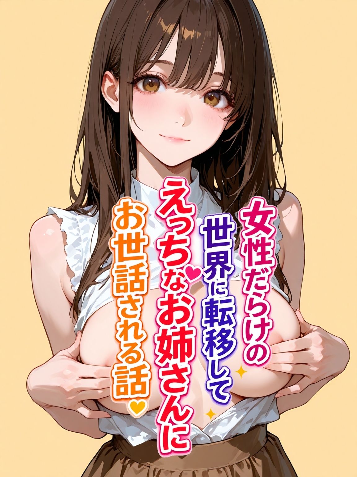 女性だらけの世界に転移してえっちなお姉さんにお世話される話 - サンプル画像 2