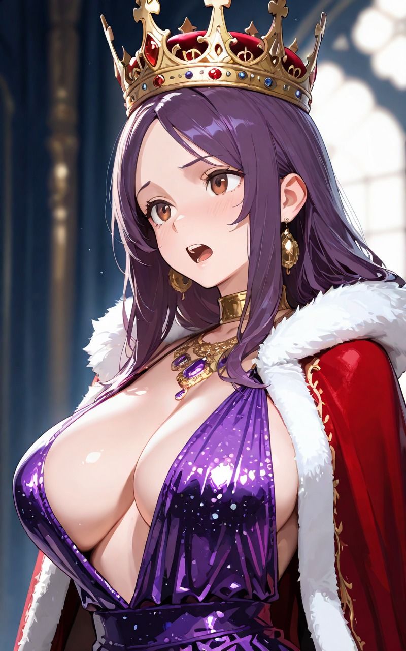 みんなの女王でなくなった夜 ー紫の女王を、僕だけのものにー - サンプル画像 1