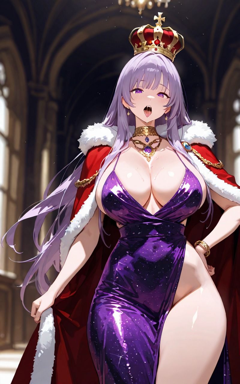 みんなの女王でなくなった夜 ー紫の女王を、僕だけのものにー - サンプル画像 2