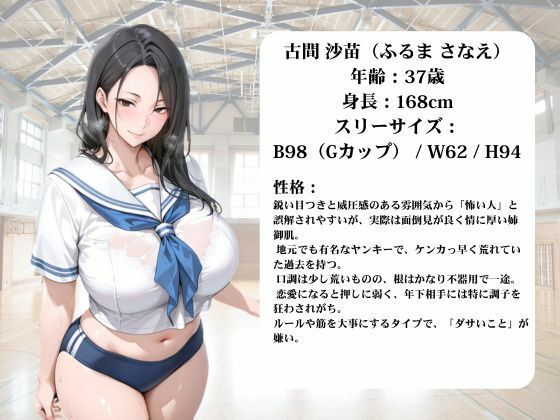 淫熟学園ー古間沙苗ー - サンプル画像 1