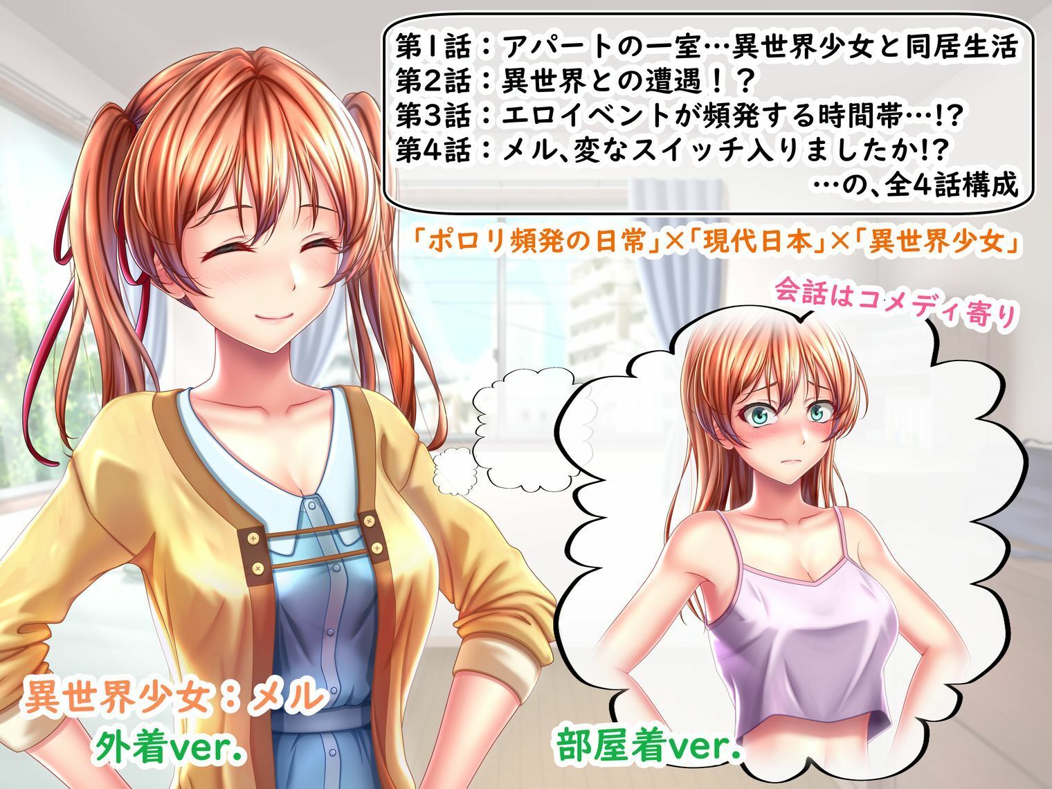 ポロリ頻発！？異世界少女と同居はじめました！〜ポロリが多くて目のやり場に困り…いや、凝視します！〜 - サンプル画像 6