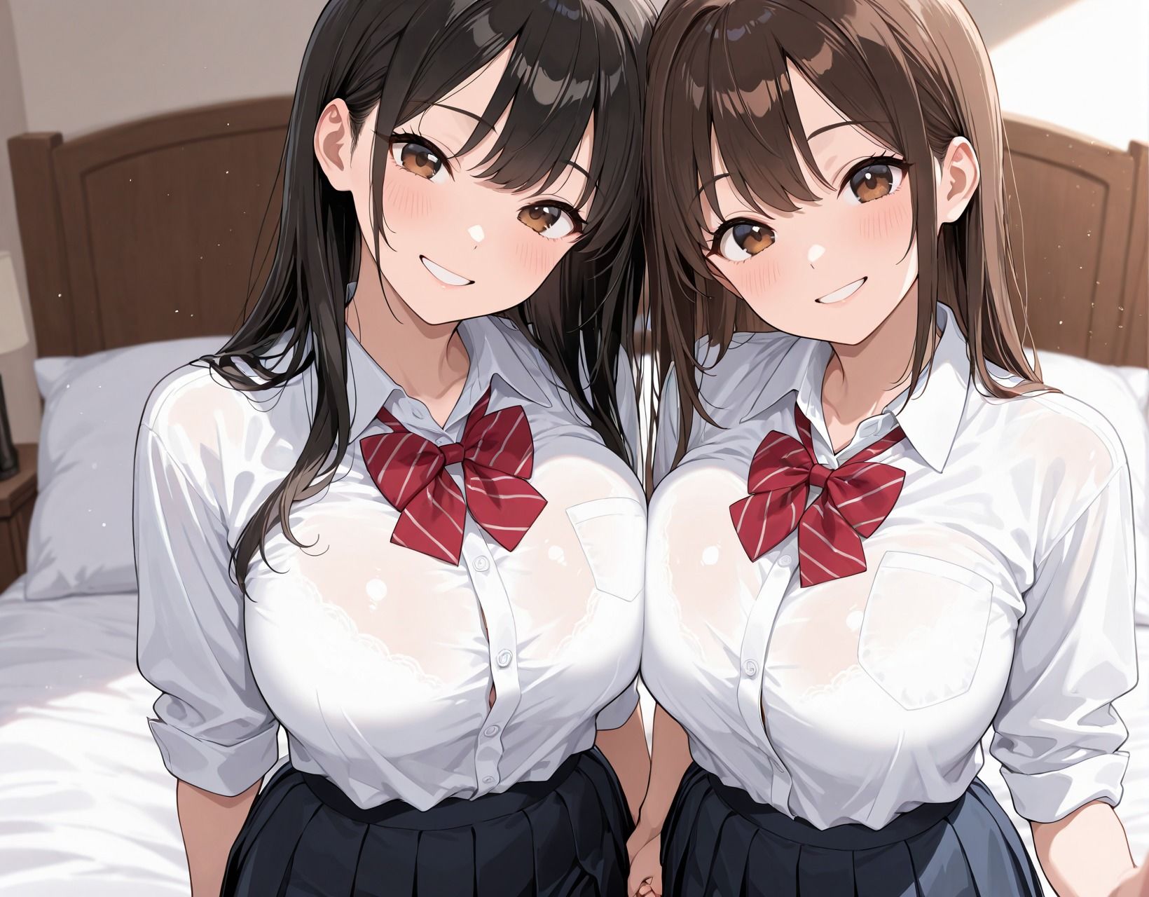 美女2人秘密の百合解禁 - サンプル画像 1