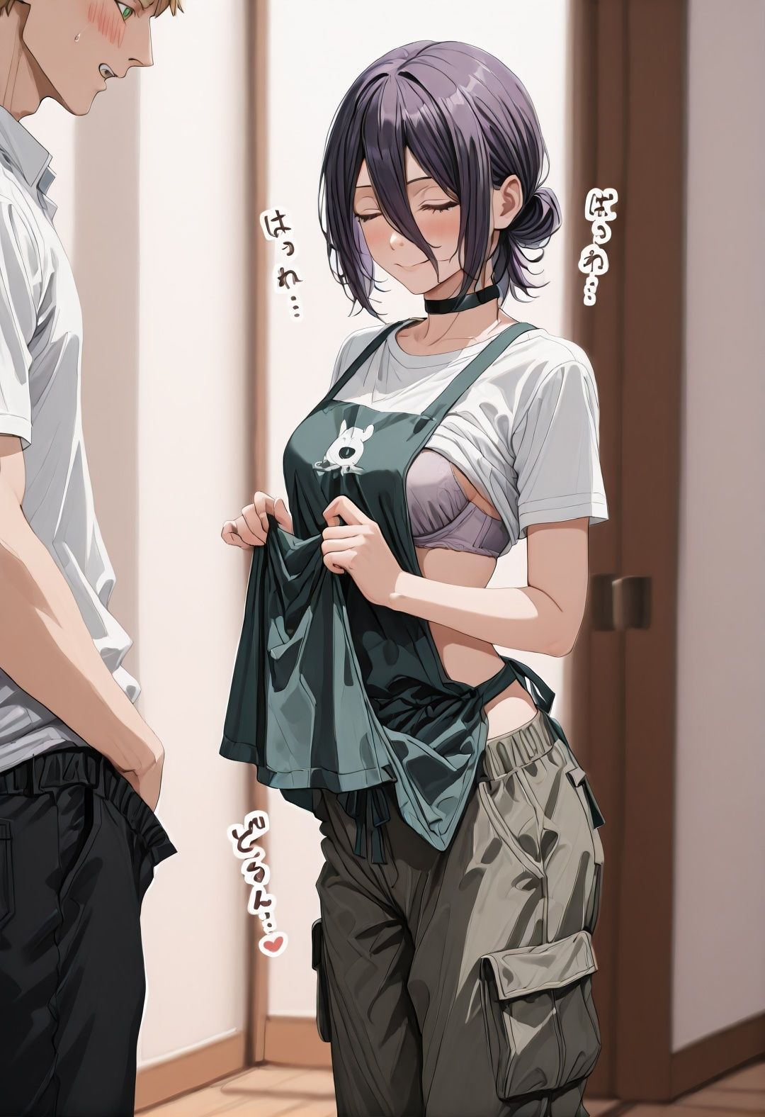 図書館でレ〇が変態プレイに堕ちるチェン〇ーマンパロディ チョーカー美女の妊娠羞恥と白濁まみれ244枚 - サンプル画像 3