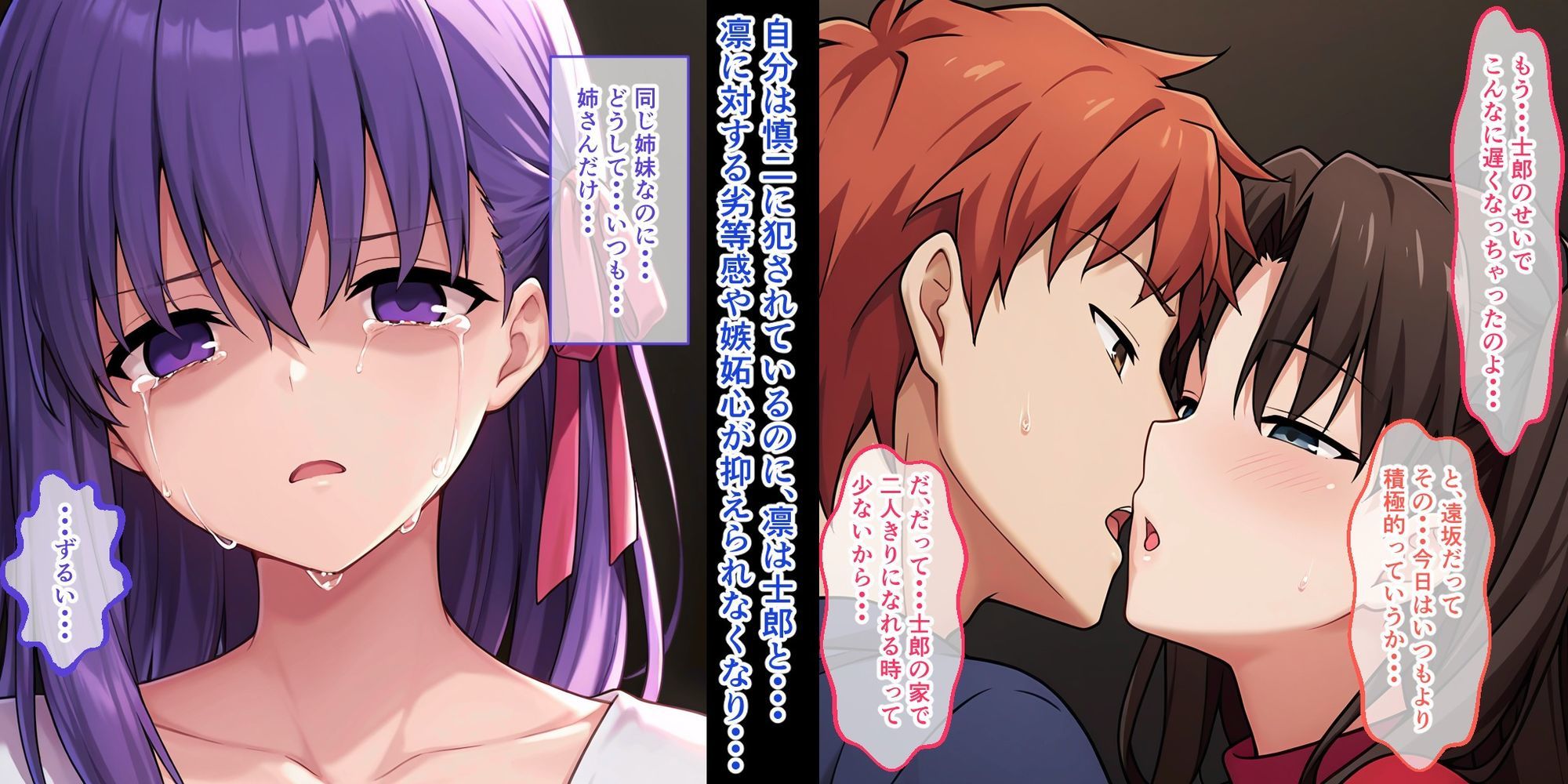 慎二に寝取られ堕ちる凛 〜こいつ、もう僕の女だから〜 - サンプル画像 3