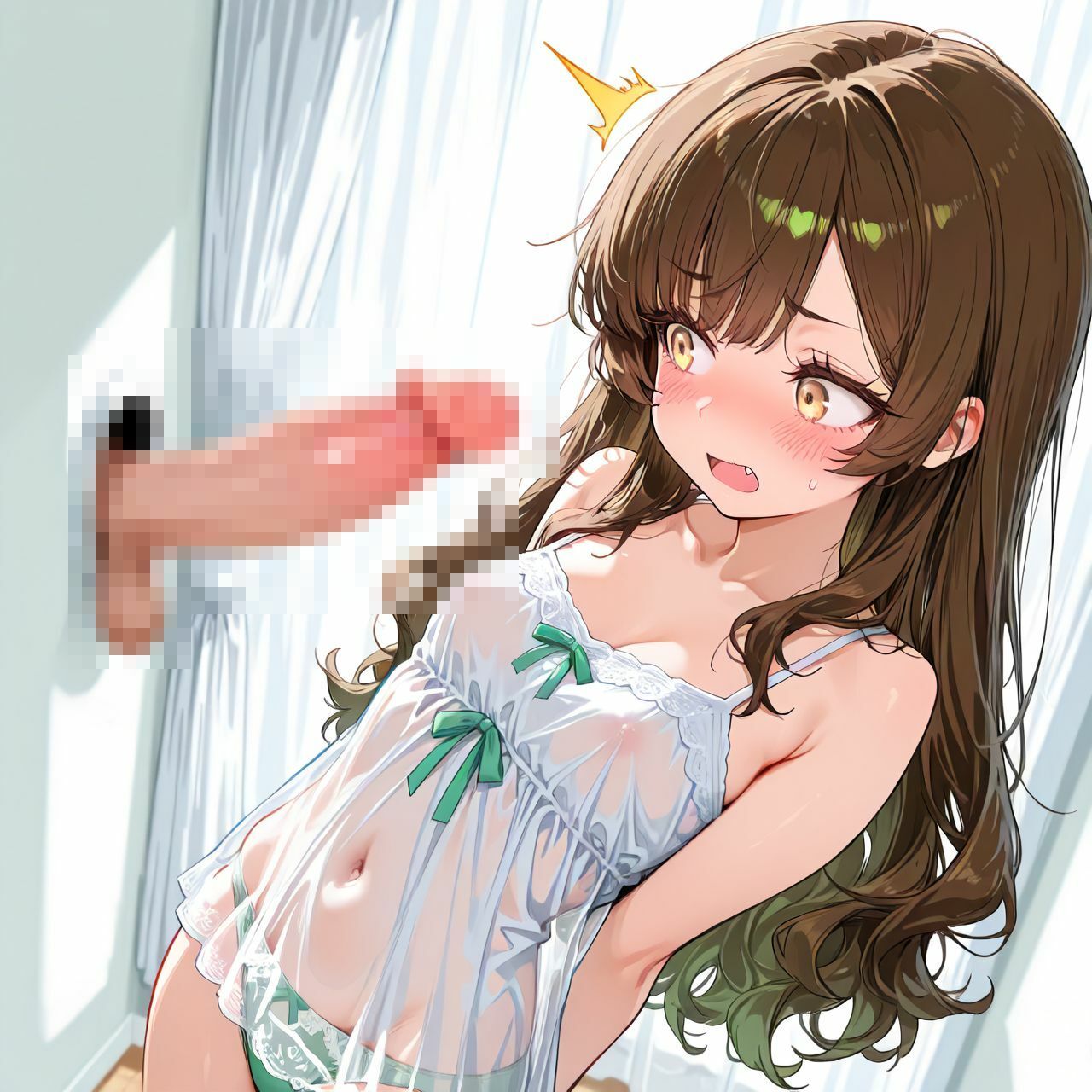 壁チンポには抗えない！ - サンプル画像 1