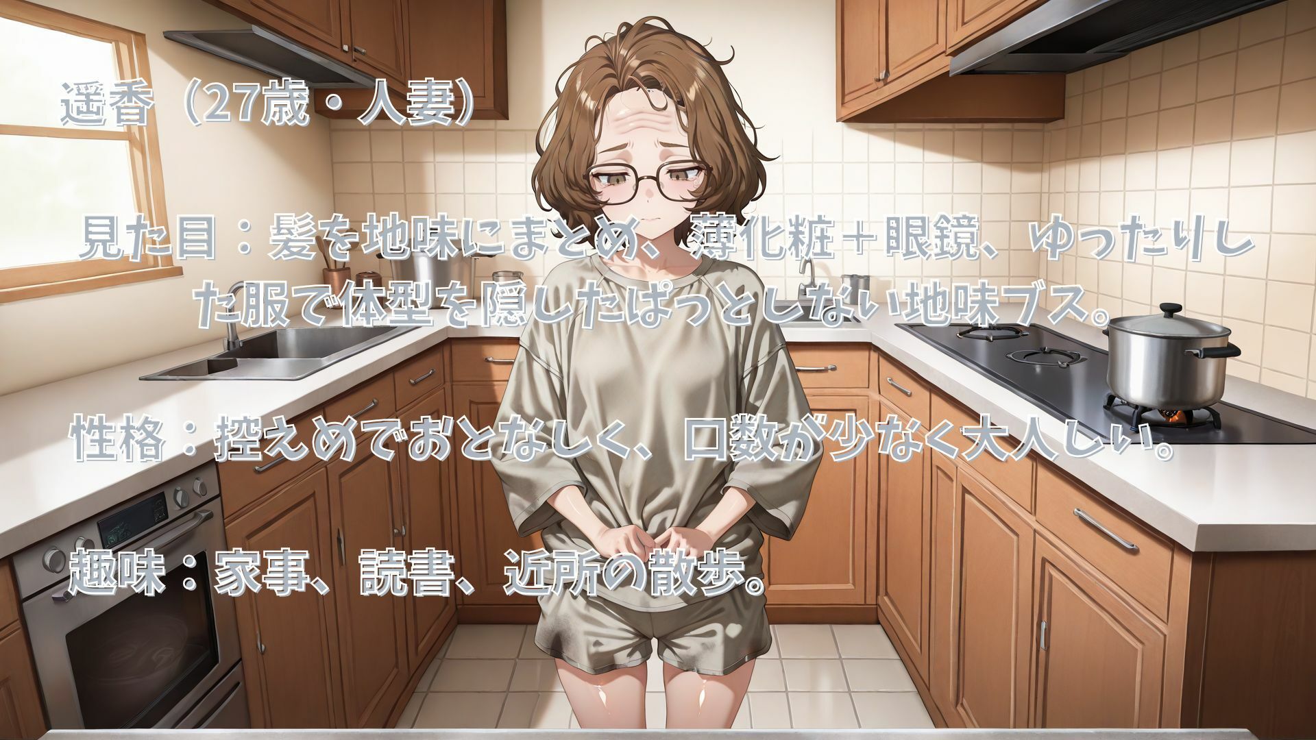 【4K】隣の地味ブス人妻を誘ったら夜の顔が爆乳美人すぎて不倫セックスしまくった - サンプル画像 2