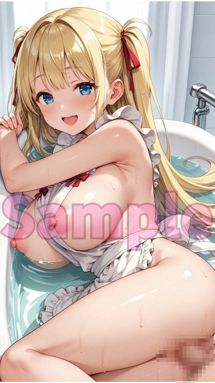 淫乱はだかエプロン女子たちがあなたとスペルマを包み込む！パート3 - サンプル画像 7