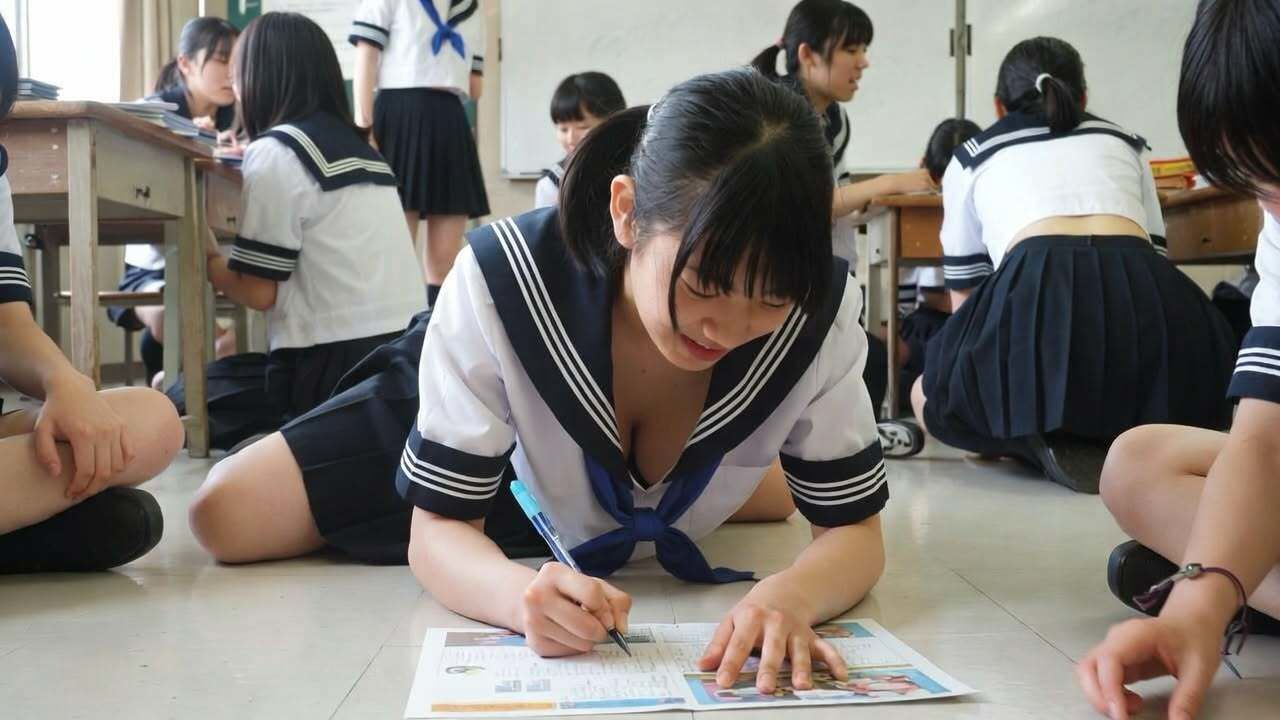 学生生活に潜む最強チラリズム集【実写系】 - サンプル画像 3