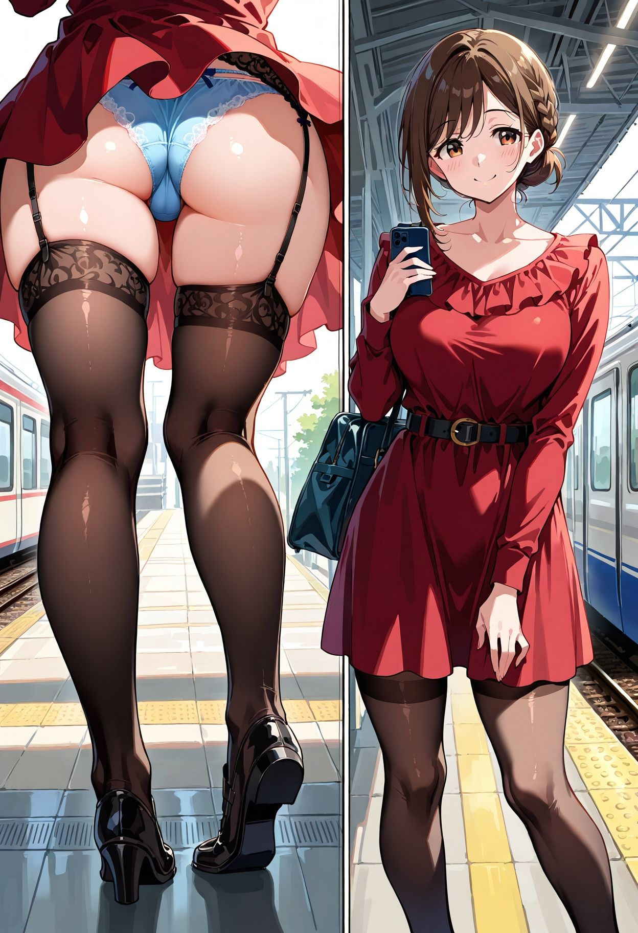 【500枚】今日のパンティーチェック！SP8 - サンプル画像 5