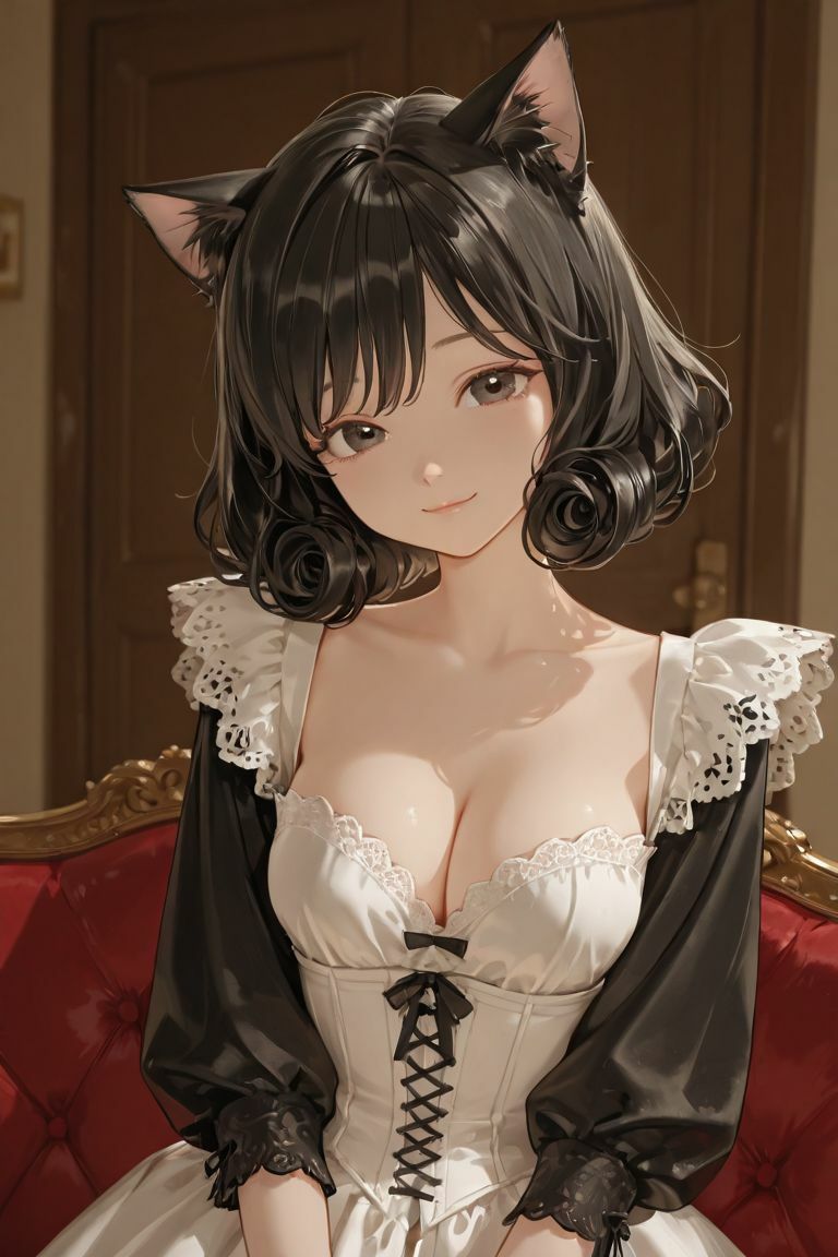 猫耳お嬢様 - サンプル画像 1