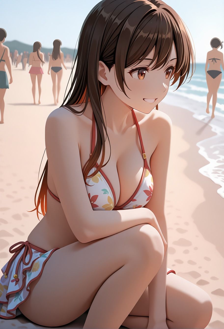 夏色レンタル・ガールフレンド〜千鶴と過ごす完璧な夏休み〜 - サンプル画像 1