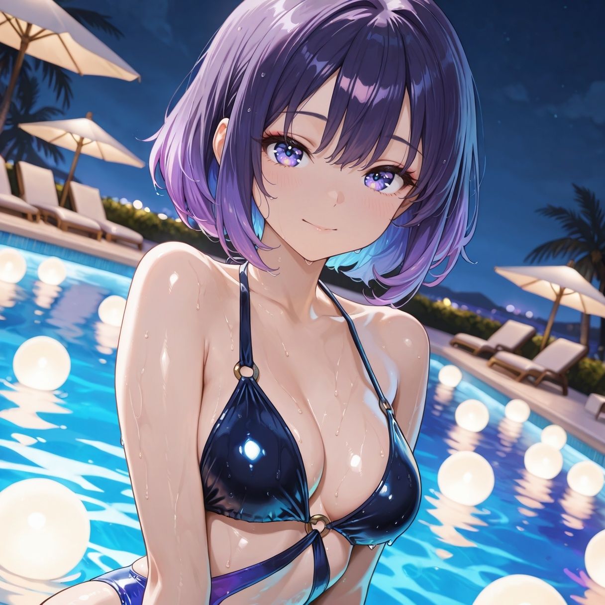 青原紫子〜可愛すぎる彼女の休日〜 - サンプル画像 9