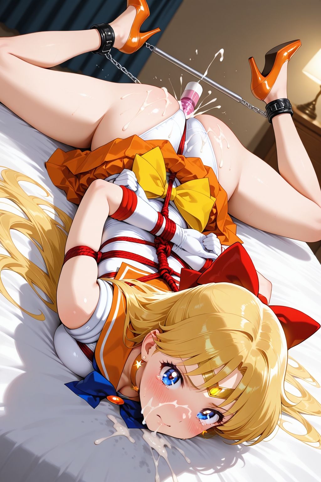 夢見る乙女の調教コレクション8〜美少女戦士〇ーラームーン風5・愛野〇奈子風・緊縛編 - サンプル画像 2