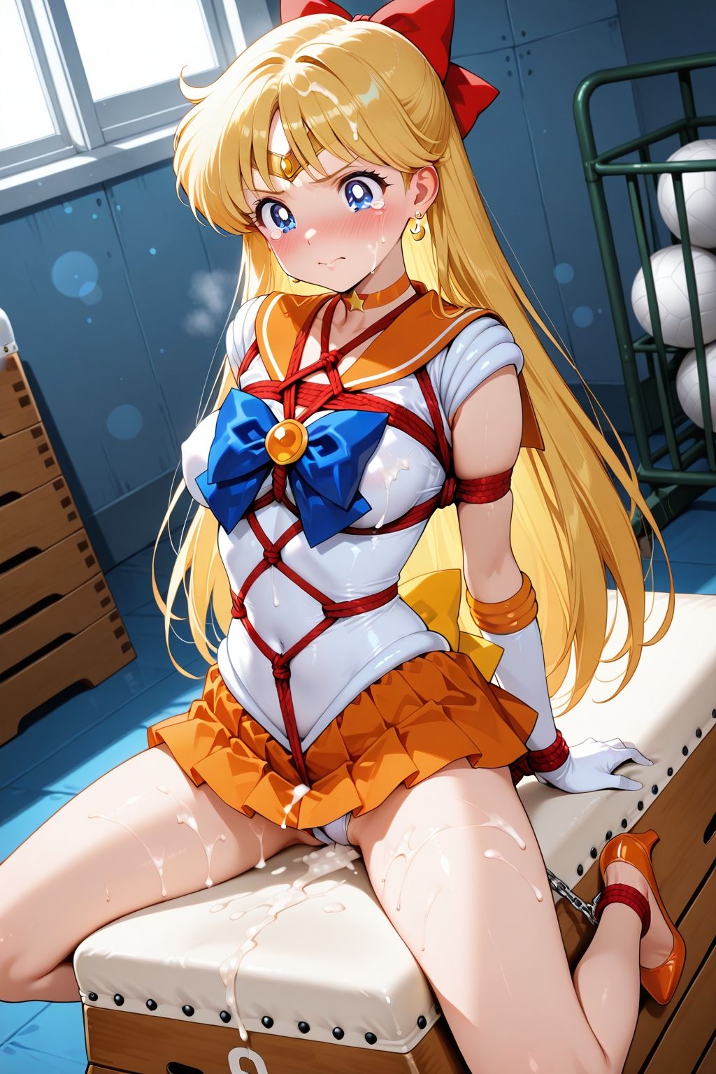 夢見る乙女の調教コレクション8〜美少女戦士〇ーラームーン風5・愛野〇奈子風・緊縛編 - サンプル画像 3