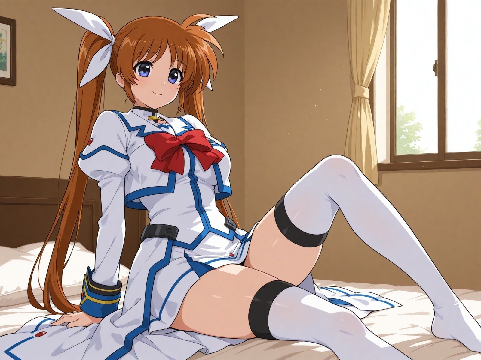 機動六課の少女たちとイチャラブSEX - サンプル画像 1