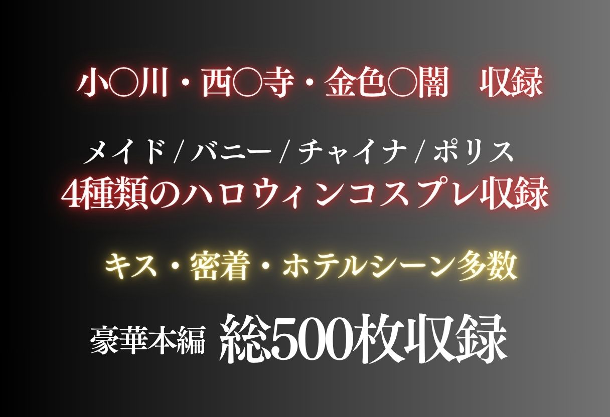 ハロウィンコスプレ発情ハーレム 〜4種類のコスプレで始まる淫らな夜〜 - サンプル画像 10
