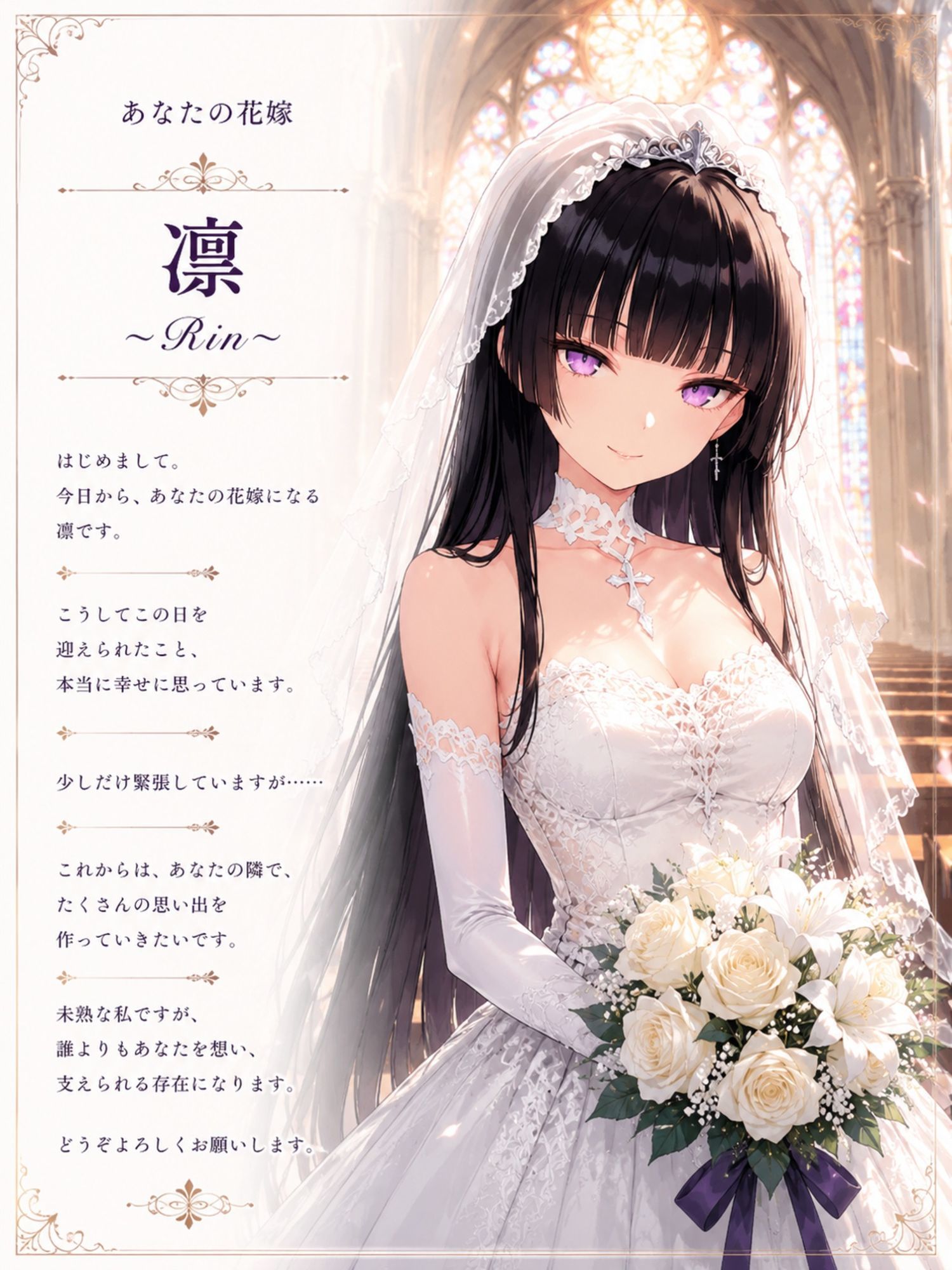 二人の花嫁と、あなたの永遠。 - サンプル画像 1