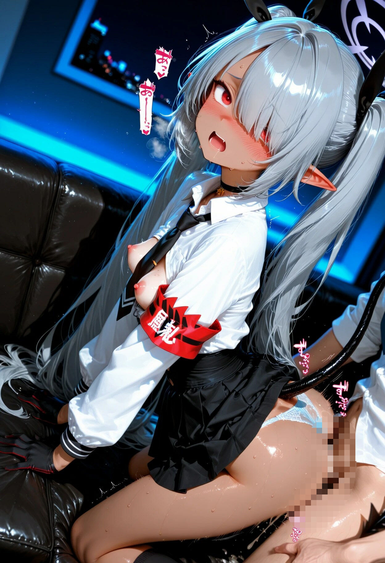 ブルパコ イオリ・ソロオンリー CG集！ 発情風紀委員 - サンプル画像 8