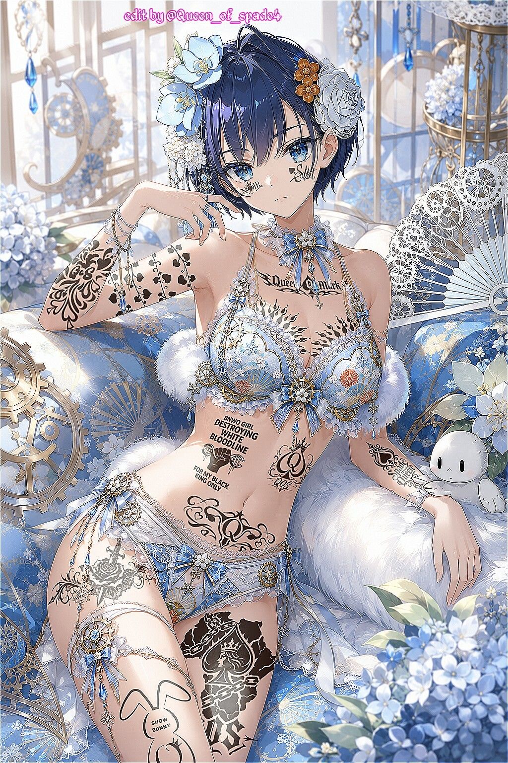 ホ○ライブQOS過去作まとめイラスト集 - サンプル画像 2