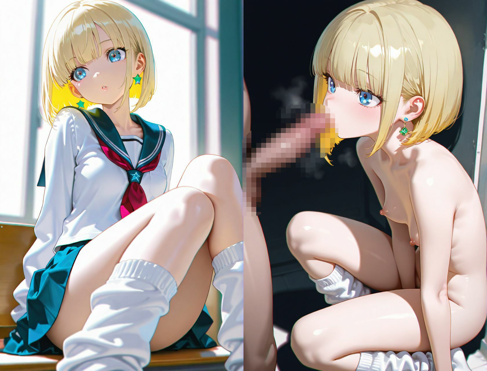 クラスの1軍ギャル  放課後の秘密の子作りSEX - サンプル画像 4