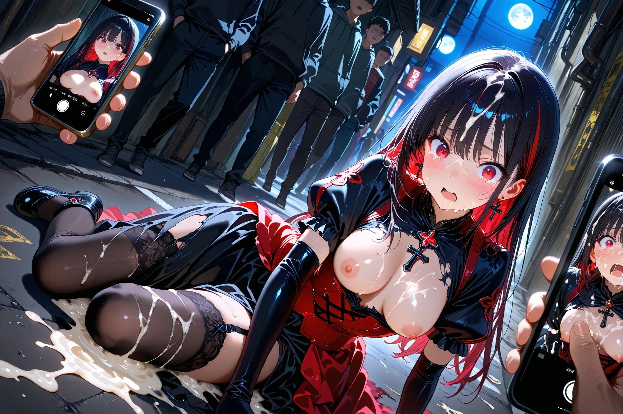 敗北魔法少女は種付けおじさんにお持ち帰りされました  vol.3  シャドウ・インフェルナ編 - サンプル画像 2