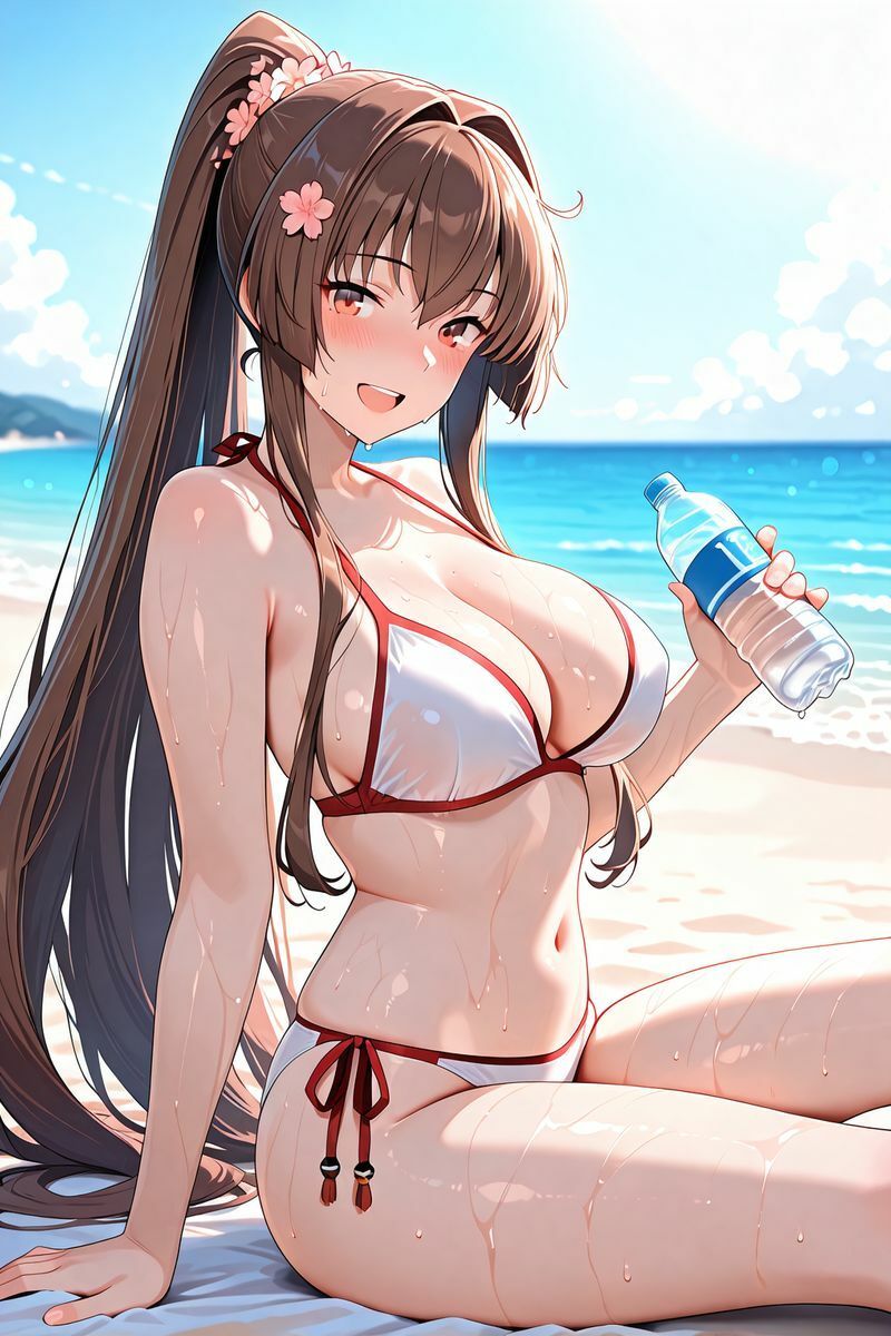 お誕生日デートがお泊りだったので、自分をプレゼントしてしまう艦○たち Part2 - サンプル画像 1