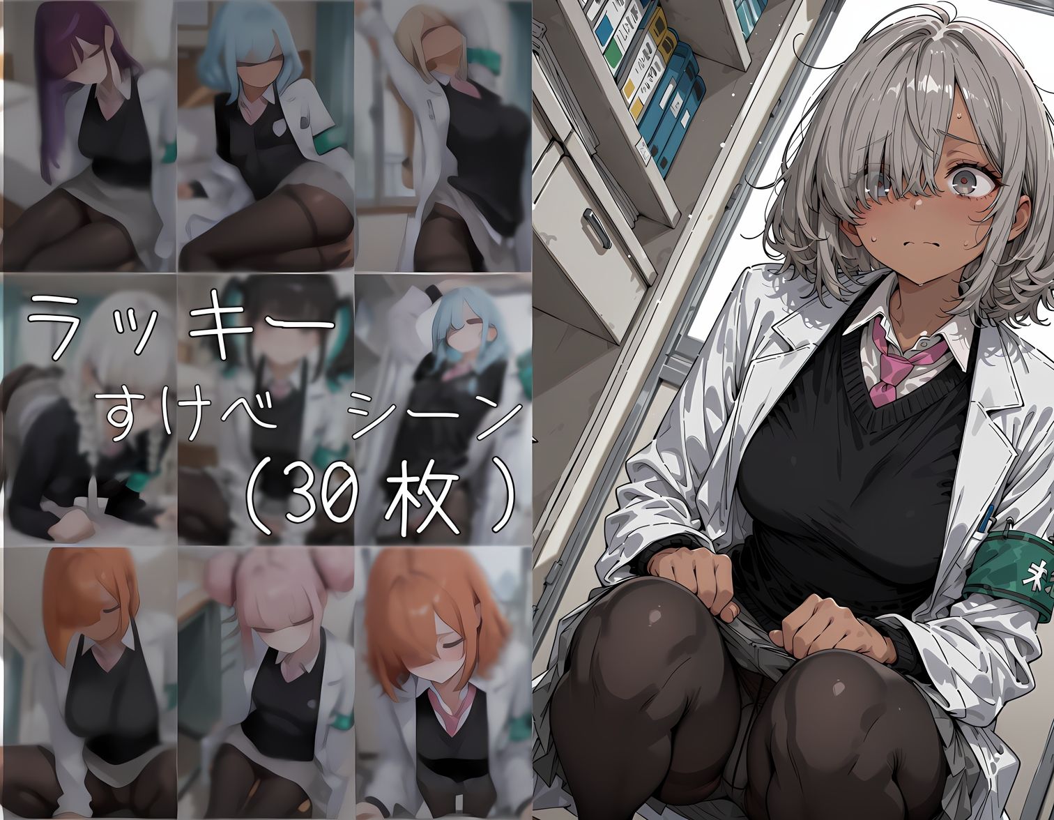 おじさん教員に種付けされる保健委員 - サンプル画像 4